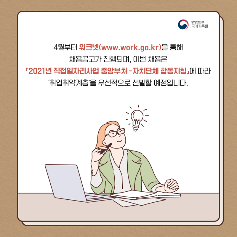 '2021년 국가기록물 정리사업' 착수