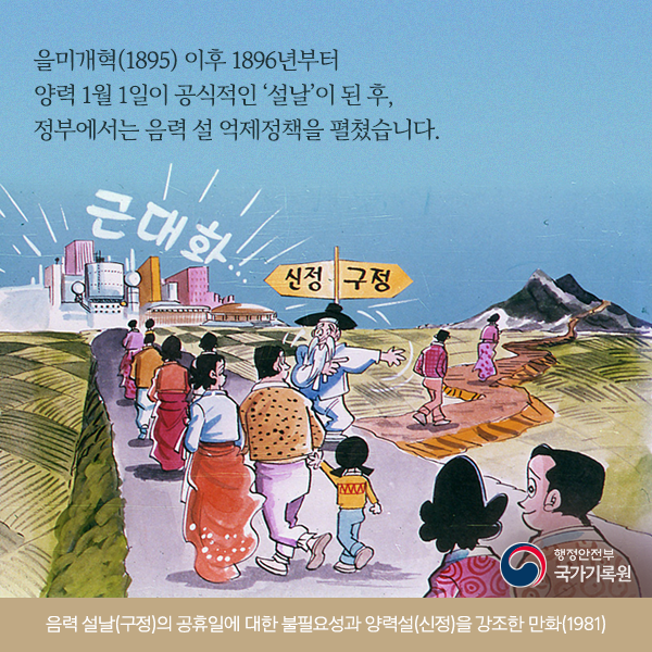 기록으로 보는 설날 풍경