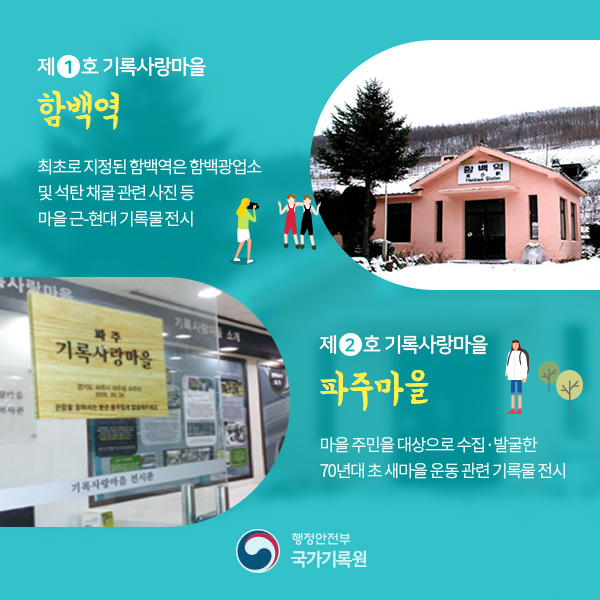 즐거운 기록여행이야기-전국 기록사랑마을 탐방하기